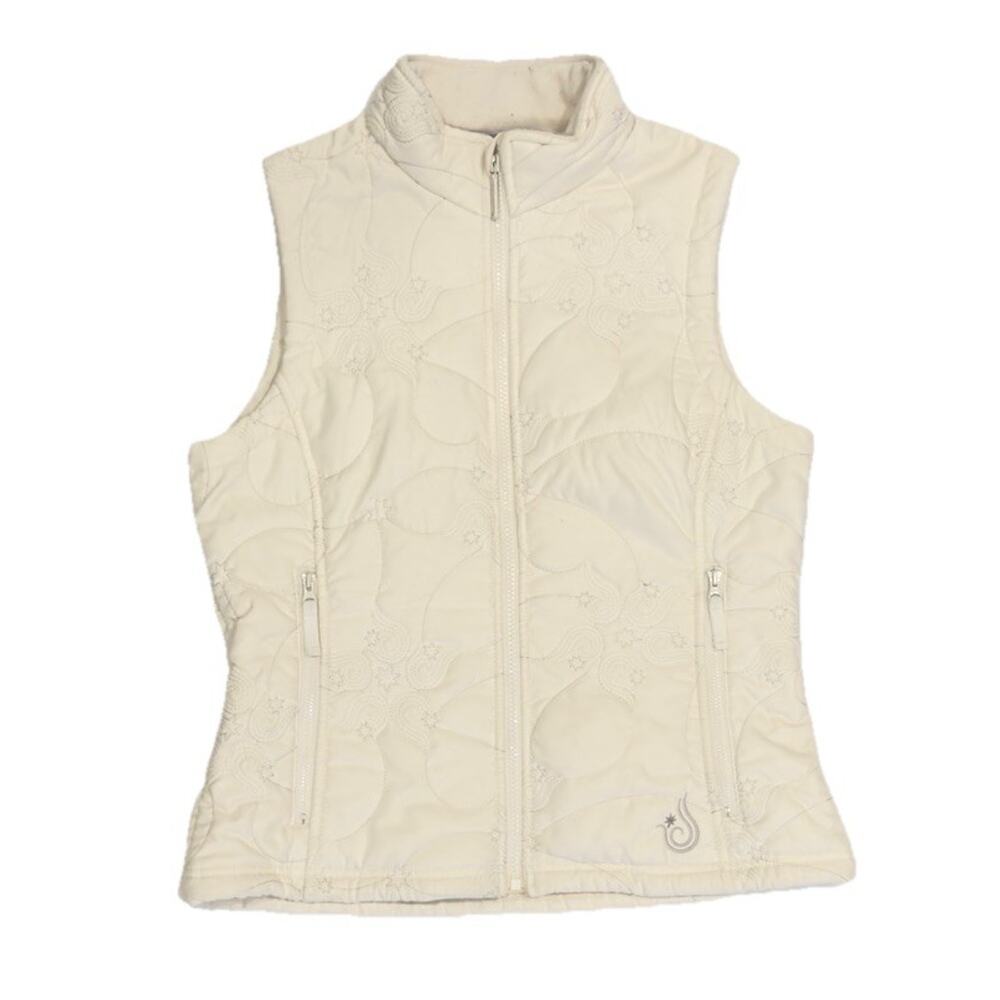 Isis for Women Ivory Puffer Vest Size 6